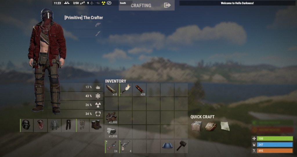 Welcome to the Revamped Website – Hello Darkness – Rust server